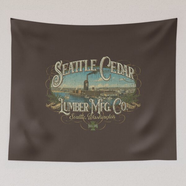 Item preview, Seattle Cedar Lumber Mfg. Co. 1890 designed and sold by AstroZombie6669.