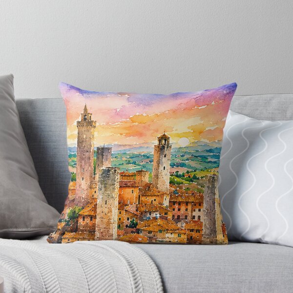 Item preview, Pintura clásica de la ciudad con vista panorámica designed and sold by gaspauga.