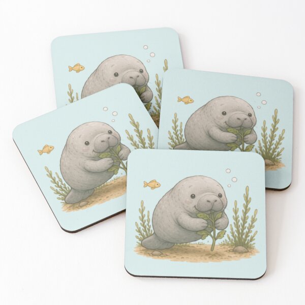 Item preview, Curious Explorer Manatee designed and sold by MellowMunchkins.