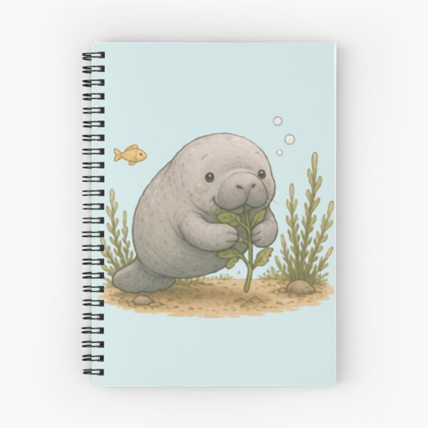 Item preview, Curious Explorer Manatee designed and sold by MellowMunchkins.