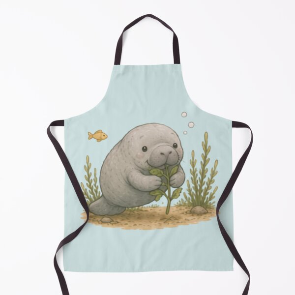 Item preview, Curious Explorer Manatee designed and sold by MellowMunchkins.