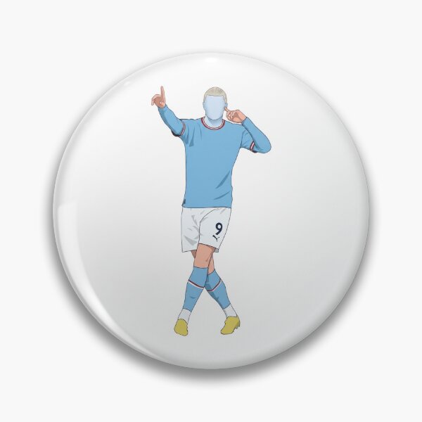 Item preview, Vector Art Celebration Erling Haaland 2 designed and sold by WellkamStudio.