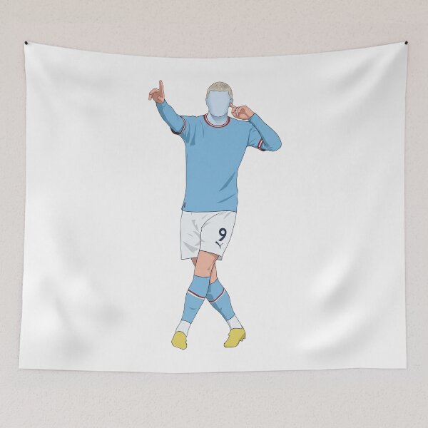 Item preview, Vector Art Celebration Erling Haaland 2 designed and sold by WellkamStudio.