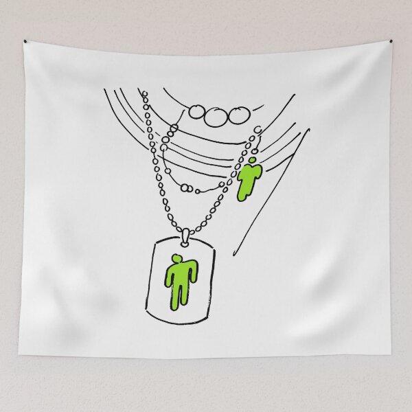 Item preview, Line Art Necklace designed and sold by fluzzfg.