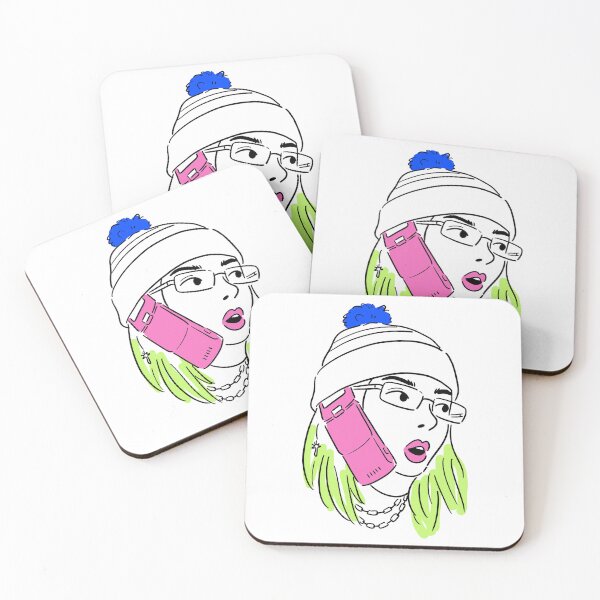 Item preview, Line Art Girl Musician designed and sold by fluzzfg.
