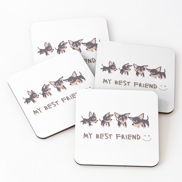 Item preview, My Best Friend - Cute Dog Moods Expressive Pup designed and sold by Mazza-mazza.