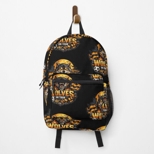 Item preview, Wolverhampton Wanderers Vintage Football Fan Art | Wolves On Tour Supporter Design designed and sold by GarnerSupplyCo.