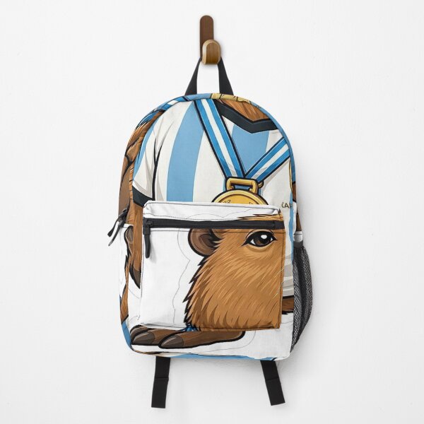 Item preview, Capybara World Cup Champion Argentina Football designed and sold by denybz.