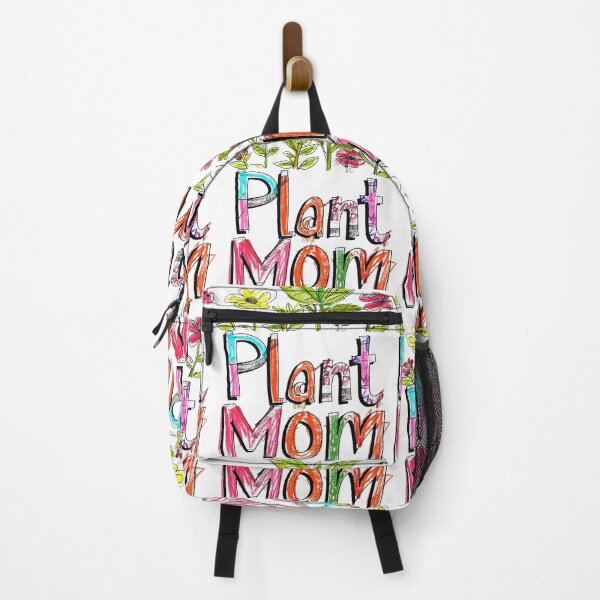 Item preview, Plant Mom Kid Coloring Art Bold Crayon Text Design designed and sold by RichardRags.