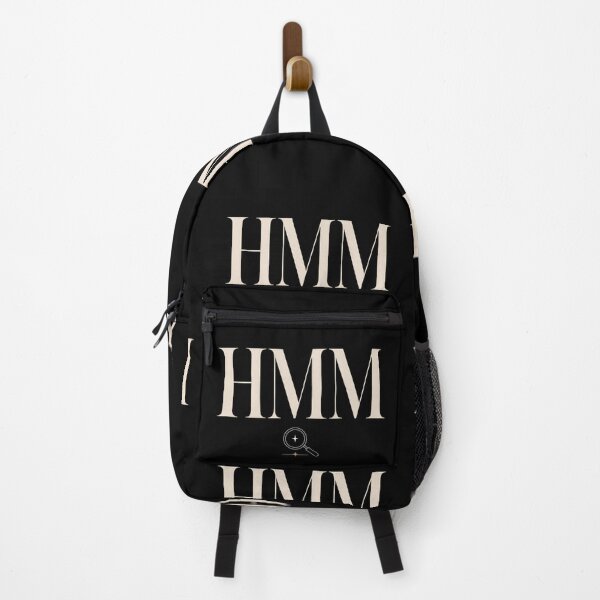 Item preview, Hmm — Curious Mind Minimal Typography Design designed and sold by Tharaazu.