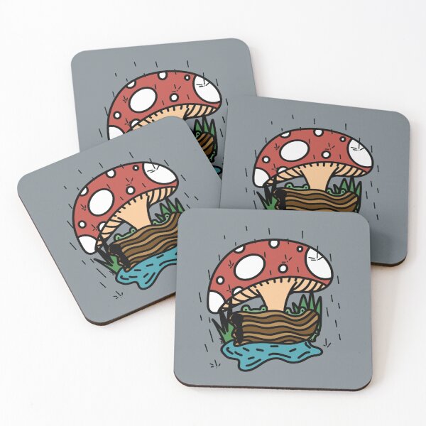 Item preview, Mushroom Frogs designed and sold by Lavender Frog Studios.