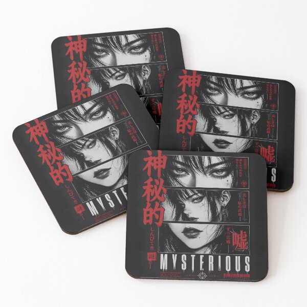 Item preview, Dark Manga Panels Eye Contact Tokyo Streetwear Graphic designed and sold by tokstoremx.