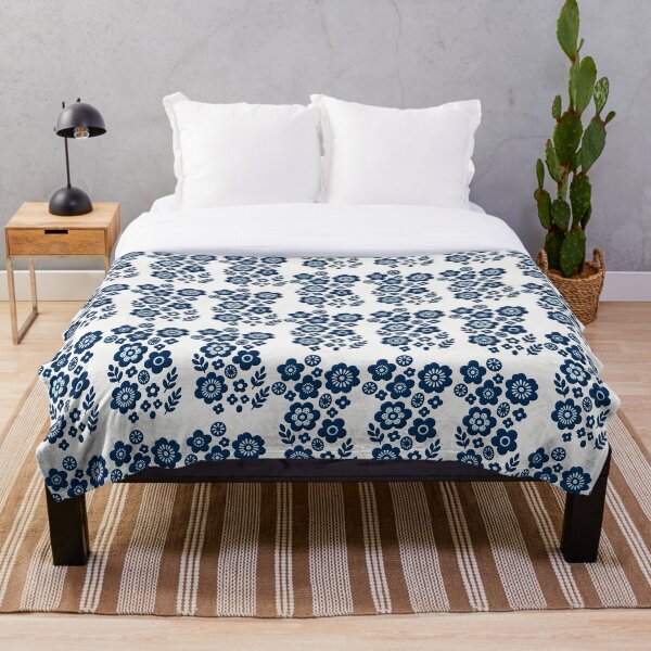 Item preview, "Flowers in Blue" by Jenette Hewitt Art JKH63 designed and sold by Jenette Hewitt Art.