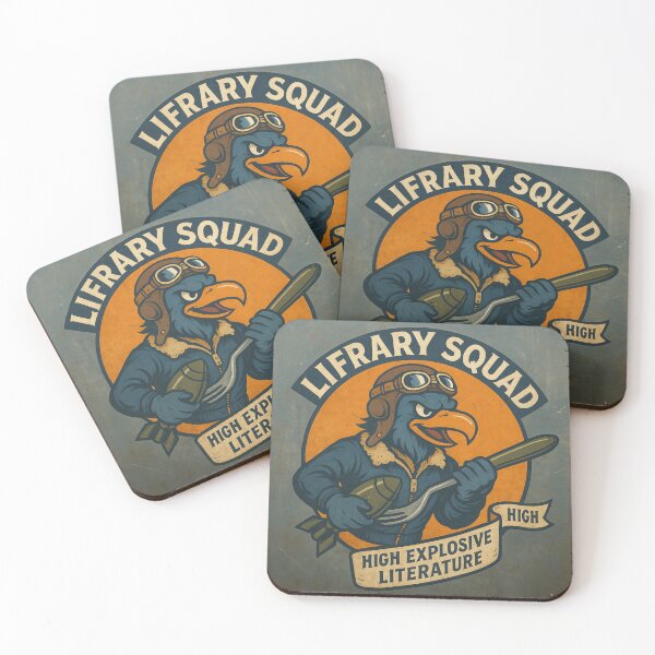 Item preview, Lifrary Squad High Explosive Literature Vintage Pilot Eagle designed and sold by lifrary365.