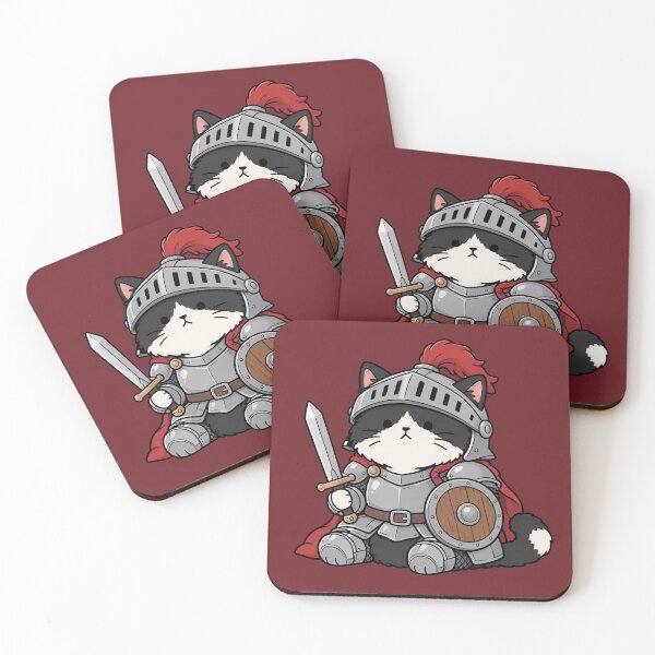 Item preview, Cute Knight Cat designed and sold by MonkiFlipp.