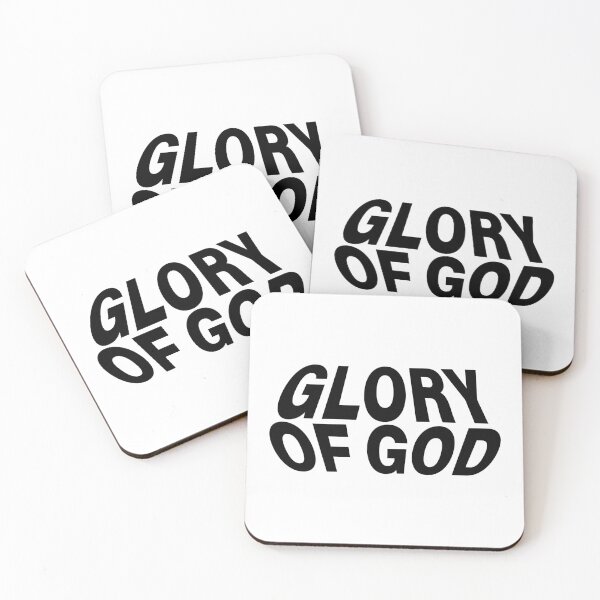 Item preview, Glory Of God – Christian Faith Typography T-Shirt Design designed and sold by CrossCrafted.