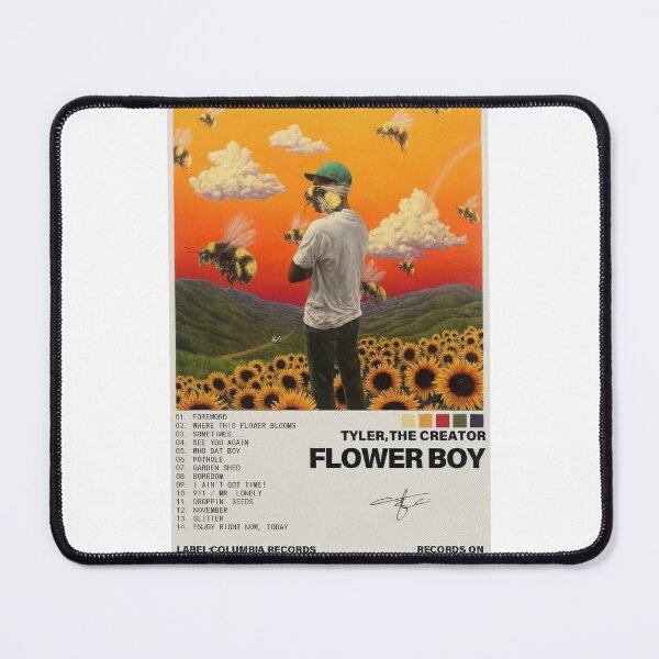 Item preview, Albums Cover Flower Boy Tyler Poster designed and sold by anastasyaihik.