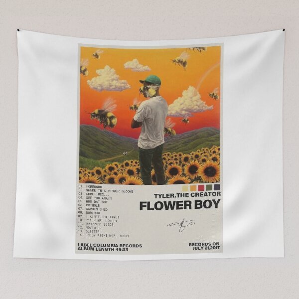 Item preview, Albums Cover Flower Boy Tyler Poster designed and sold by anastasyaihik.