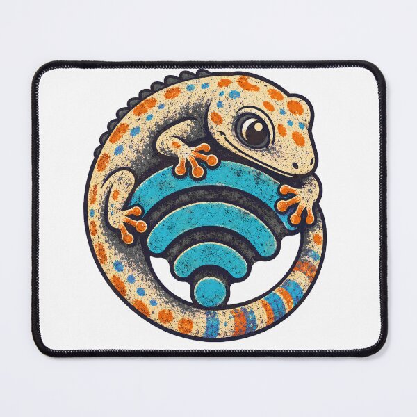 Item preview, Wi-Fi-Seeking Gecko – No Signal Creature designed and sold by yagniikd-.