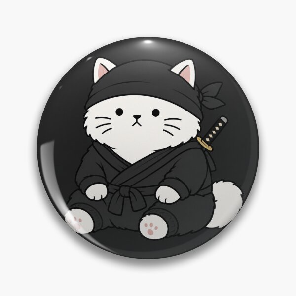 Item preview, Cute Ninja Cat  designed and sold by MonkiFlipp.