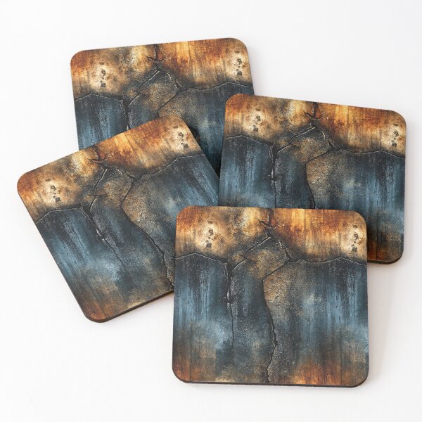 Item preview, Teal Verdigris and Rust Fusion Texture designed and sold by Piotrek0001.