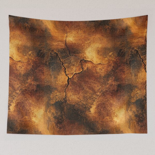 Item preview, Ancient Rusted Iron Plate Abstract Art designed and sold by Piotrek0001.