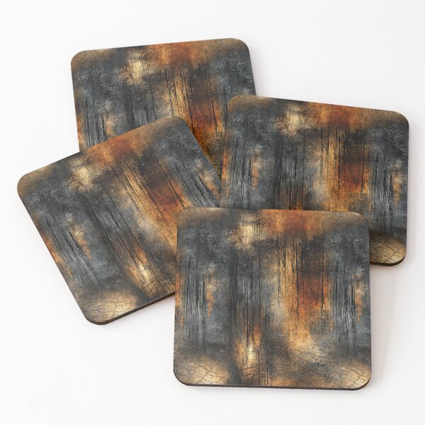 Item preview, Vertical Rust Streaks on Heavy Iron Art designed and sold by Piotrek0001.
