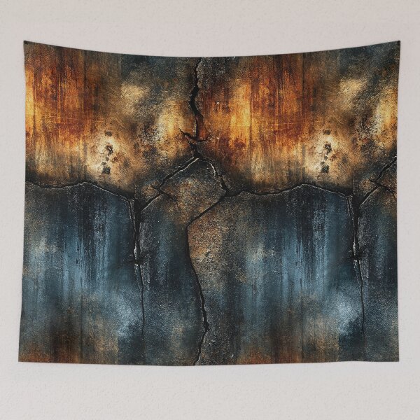 Item preview, Teal Verdigris and Rust Fusion Texture designed and sold by Piotrek0001.