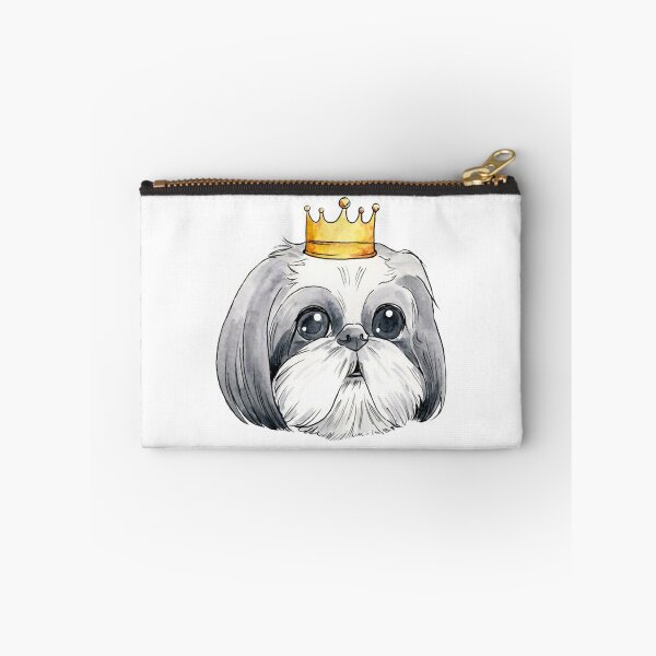 Item preview, Shih Tzu King Cute Royal Puppy Golden Crown Graphic designed and sold by jessicaguarnido.