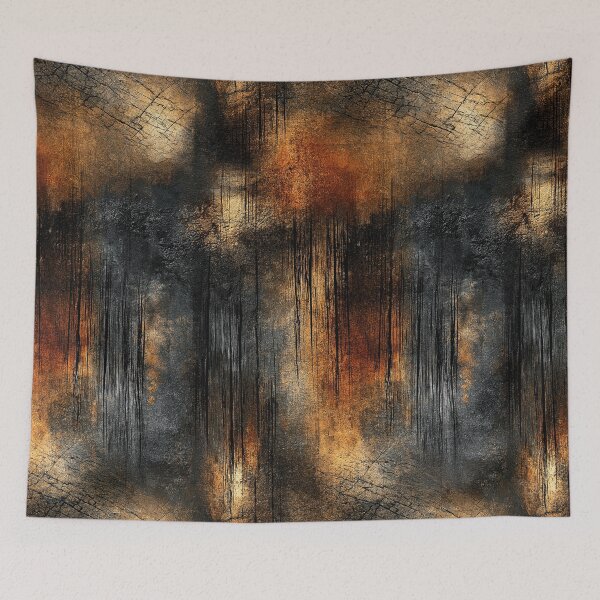 Item preview, Vertical Rust Streaks on Heavy Iron Art designed and sold by Piotrek0001.