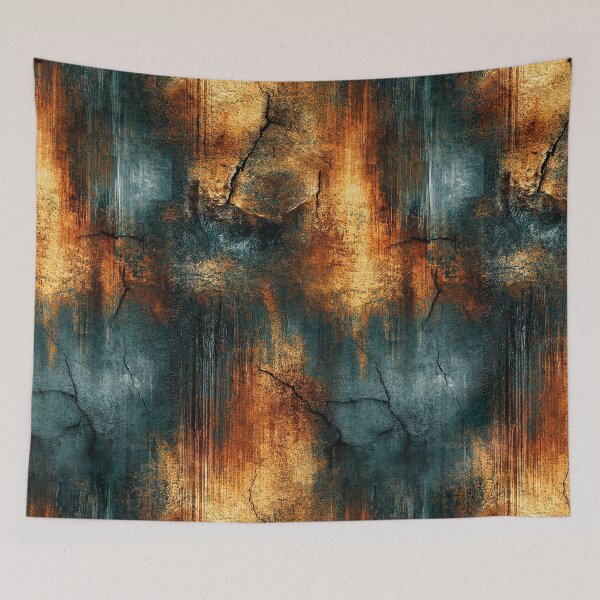 Item preview, Oxidized Teal and Copper Surface Design designed and sold by Piotrek0001.