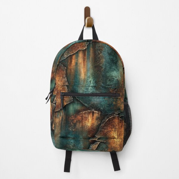 Item preview, Peeling Teal Paint Over Industrial Rust designed and sold by Piotrek0001.