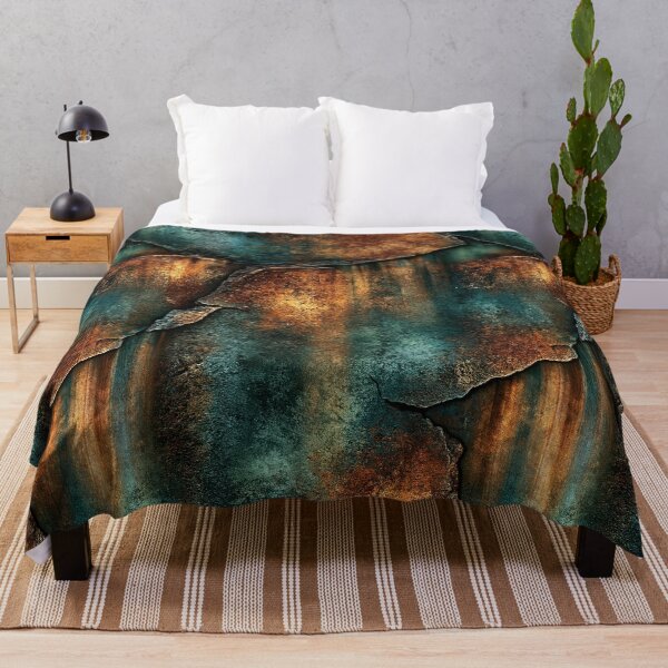 Item preview, Peeling Teal Paint Over Industrial Rust designed and sold by Piotrek0001.