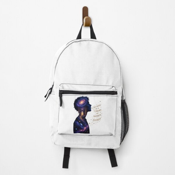 Item preview, My Mind Is A Library Of Infinite Stories Galaxy Reader designed and sold by Sovereign Supply Co..