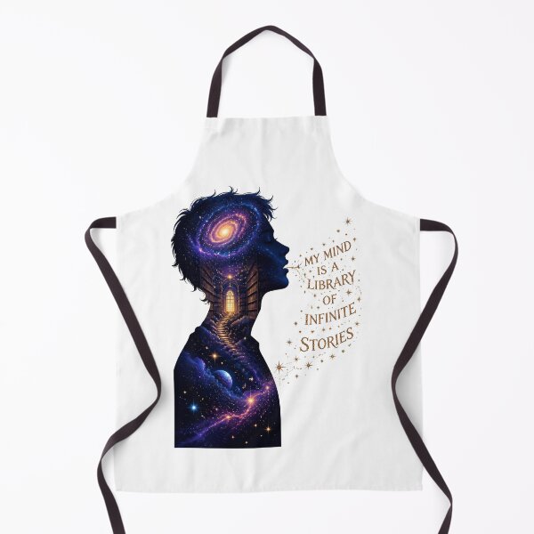 Item preview, My Mind Is A Library Of Infinite Stories Galaxy Reader designed and sold by Sovereign Supply Co..