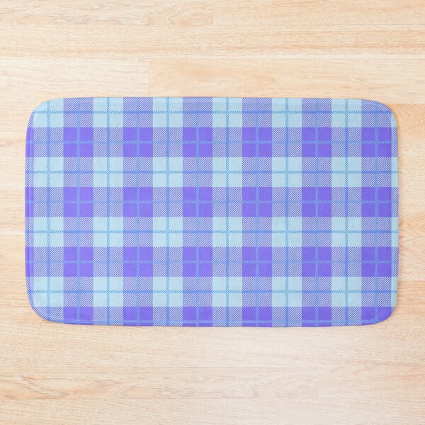 Item preview, blue&purple tartan pattern designed and sold by The Blue&Purple Cat.