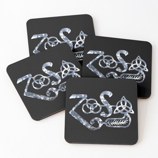 Item preview, Zoso Symbols Every time with Zeppelin Airship designed and sold by matherbut.
