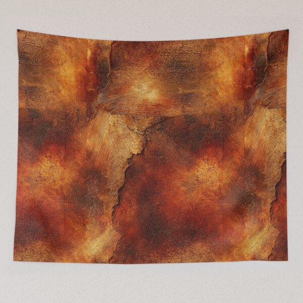 Item preview, Vivid Flame Rust and Industrial Decay Art designed and sold by Piotrek0001.