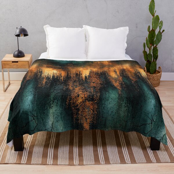 Item preview, Vertical Verdigris and Rust Drips Pattern designed and sold by Piotrek0001.