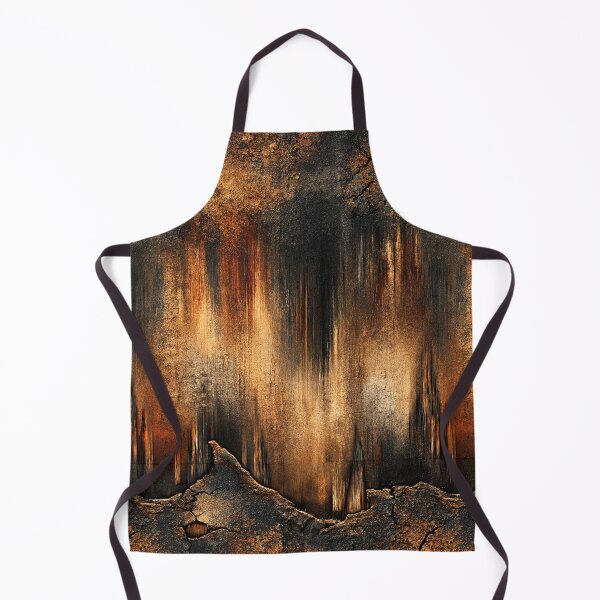 Item preview, Warm Amber Glow on Dark Industrial Steel designed and sold by Piotrek0001.