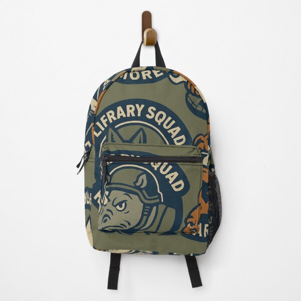 Item preview, Lifrary Squad Military Patches Mascot Collection designed and sold by lifrary365.