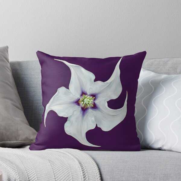Item preview, Jimson Weed Flower designed and sold by Vicky Brago-Mitchell®.