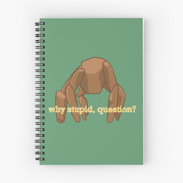 Item preview, project hail mary rocky - why stupid question? designed and sold by duckie-designss.