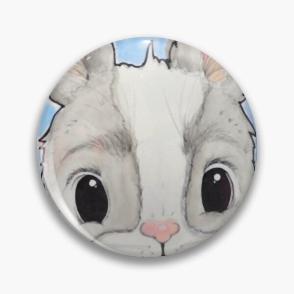 Item preview, Cute Gray Bunny With Polka Dot Bow Tie  designed and sold by yandrowood359.