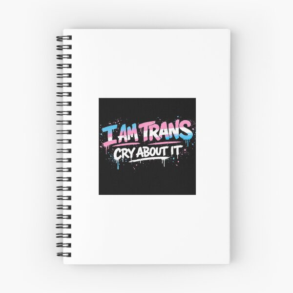 Item preview, I AM TRANS. CRY ABOUT IT. – Trans Pride Statement Design designed and sold by ownyourcolor.