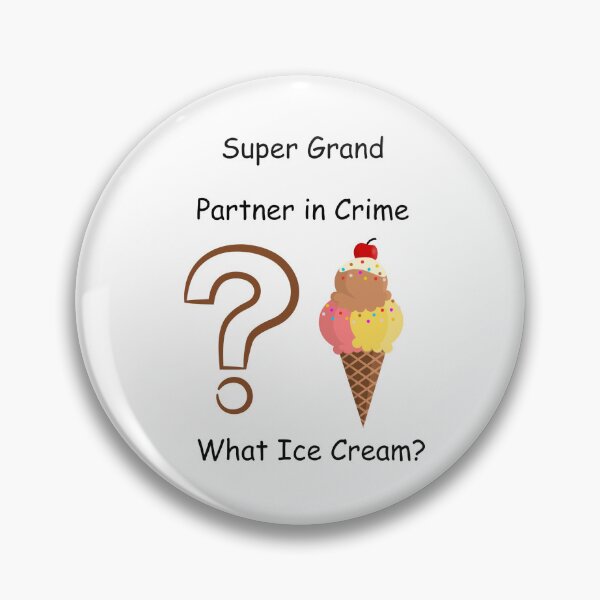 Item preview, Grandparent Partner in Crime designed and sold by JM734.