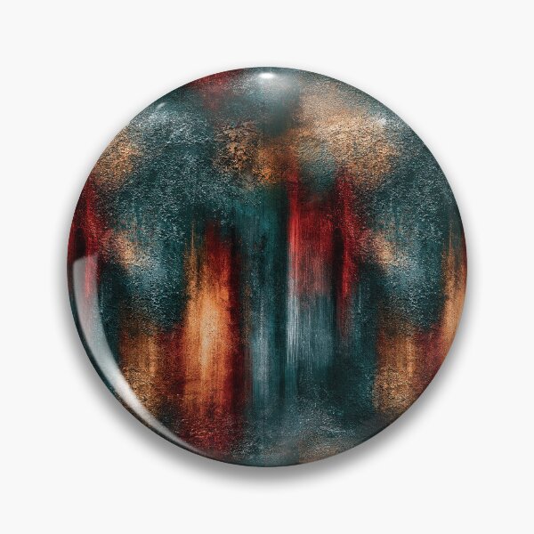 Item preview, Crimson and Teal Industrial Fusion Abstract designed and sold by Piotrek0001.