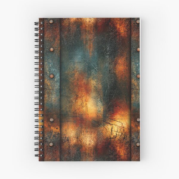 Item preview, Rusty Iron Plate with Vertical Rivets Art designed and sold by Piotrek0001.