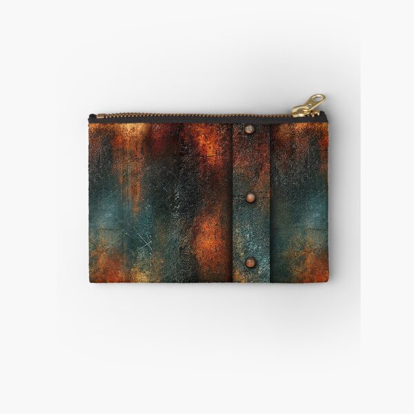Item preview, Rusty Iron Plate with Vertical Rivets Art designed and sold by Piotrek0001.