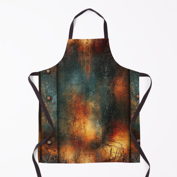 Item preview, Rusty Iron Plate with Vertical Rivets Art designed and sold by Piotrek0001.